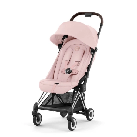Silla de Paseo Cybex Coya Chrome Peach Pink