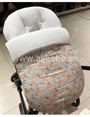 Saco Grupo 0 Melissa de Giraffa Bianca e Blu