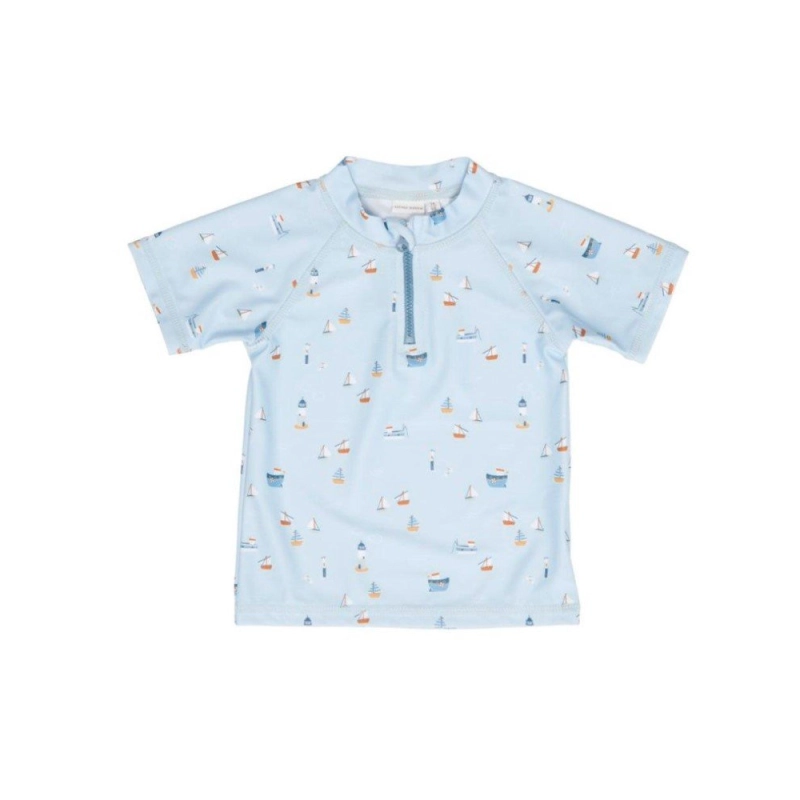 Camiseta Manga Corta Sailors Bay de Little Dutch