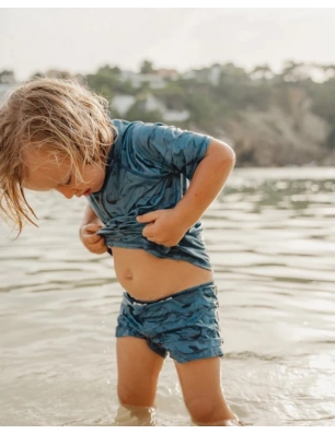 Camiseta Manga Corta Sea Life de Little Dutch