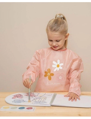 Delantal para Pintar Flowers & Butterflies de Little Dutch