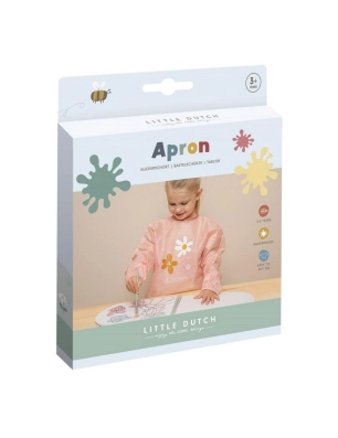 Delantal para Pintar Flowers & Butterflies de Little Dutch