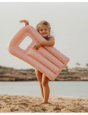 Colchoneta Hinchable Infantil Little Pink Flowers de Little Dutch