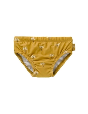Bañador Pañal con Protección Solar de Fresk Palmeras Mostaza