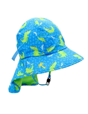 Gorro Safari de Zoocchini Cocodrilo