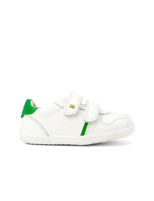 Deportivas Step Up Riley de Bobux Blanco / Verde