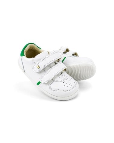 Deportivas Step Up Riley de Bobux Blanco / Verde
