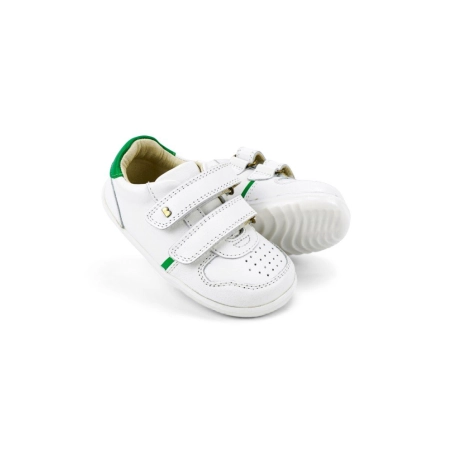 Deportivas Step Up Riley de Bobux Blanco / Verde