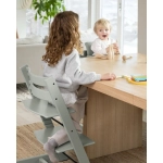 Trona evolutiva Tripp Trapp de Stokke Glacier Green