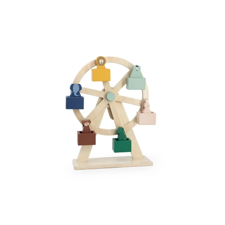 Noria de Madera con Animales Trixie
