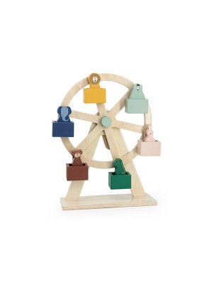 Noria de Madera con Animales Trixie