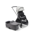 Cochecito 2 piezas Bugaboo Dragonfly Grafito / Gris Melange / Blanco Niebla