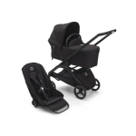 Cochecito 2 piezas Bugaboo Dragonfly Completo Negro / Negro Medianoche - Negro Medianoche