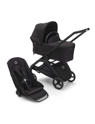 Cochecito 2 piezas Bugaboo Dragonfly Completo Negro / Negro Medianoche - Negro Medianoche