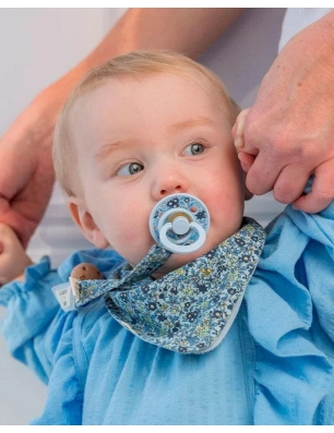 Pack Chupetes Caucho Round Liberty Bibs