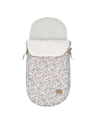 Saco Cuco Yoko Interior Bámbula Giraffa Bianca e Blu