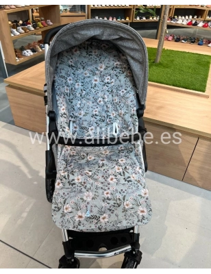 Colchoneta Buga Candela Giraffa Bianca e Blu Mint