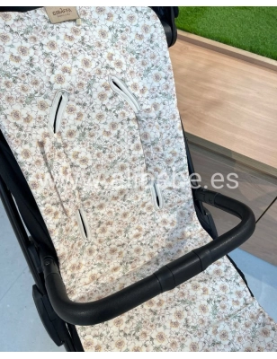 Colchoneta Recta Yoko Giraffa Bianca e Blu