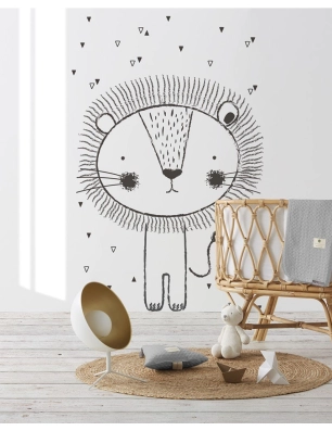 Mural Decorativo Leon Bimbicasual