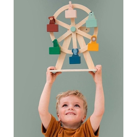 Noria de Madera con Animales Trixie