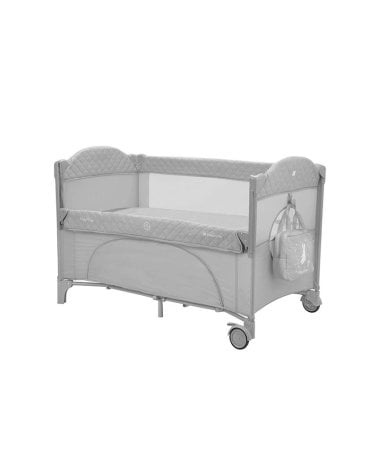 Cuna de viaje Colecho Milky Way de Kikka Boo Gris
