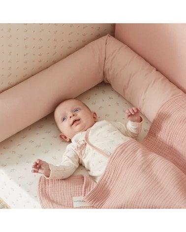 Protector de Cuna o Cama Matalase de Bimbidreams Nude