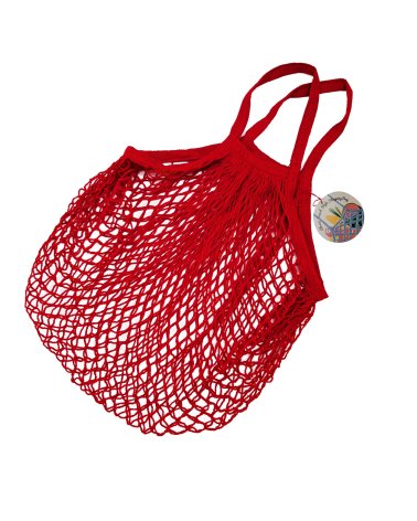 Bolsa Red de Malla Estilo Francés de Rex London Rojo