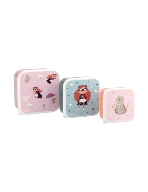 cajas de almuerzo infantiles Fantastic Girl de Tutete