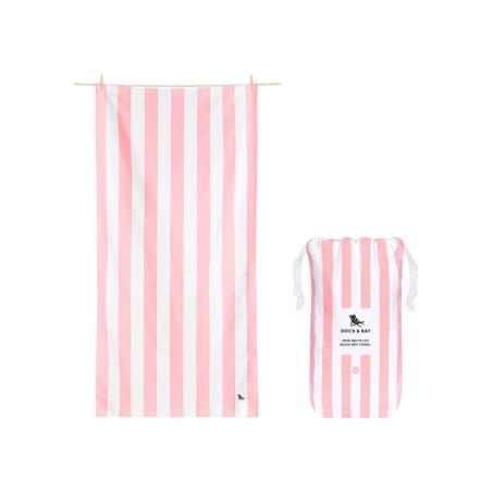 Toalla de Playa Cabana de Dock & Bay Rosa