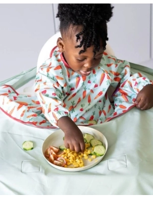 Kit Babero con Bandeja de Tidy Tot Sage Green