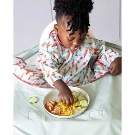 Kit Babero con Bandeja de Tidy Tot Sage Green