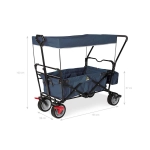 Carrito Plegable Paxi DLX Comfort de Pinolino Azul
