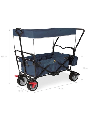 Carrito Plegable Paxi DLX Comfort de Pinolino Azul