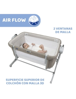 Minicuna de Colecho Next2me Magic Evo de Chicco Desert