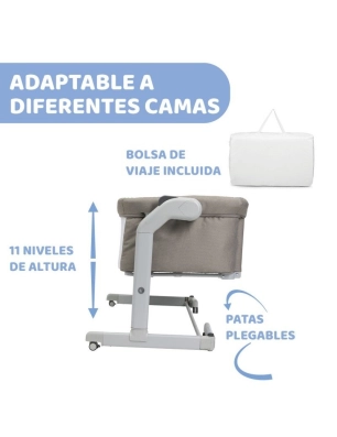 Minicuna de Colecho Next2me Magic Evo de Chicco Desert