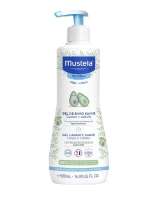 Gel de baño suave 500ml de Mustela