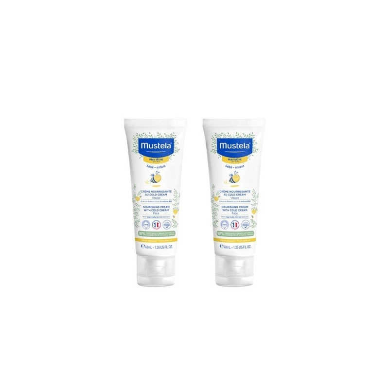 Pack Duo Crema Nutritiva Facial De Mustela