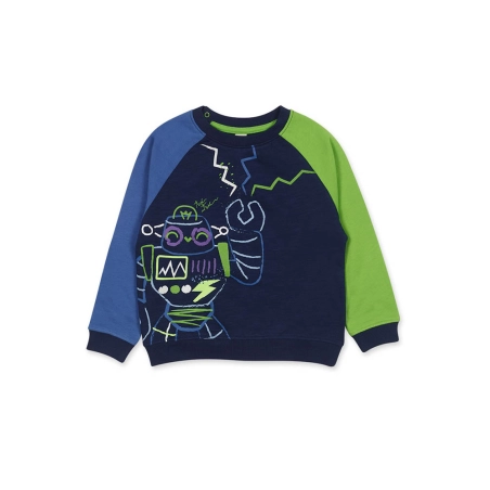 Sudadera Felpa Robot Maker De Tuc Tuc