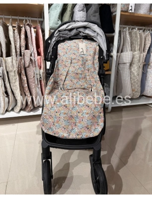 Colchoneta Buga Melissa de Giraffa Bianca e Blu
