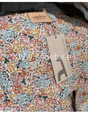 Colchoneta Buga Melissa de Giraffa Bianca e Blu
