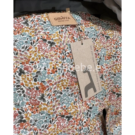 Colchoneta Buga Melissa de Giraffa Bianca e Blu