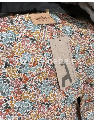 Colchoneta Buga Melissa de Giraffa Bianca e Blu