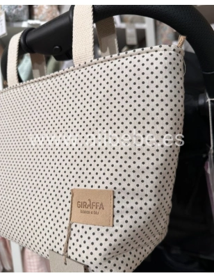 Bolsa Minibag Two Olivia de Giraffa Bianca e Blu