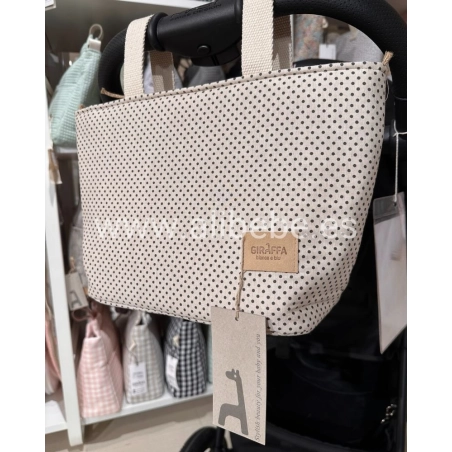 Bolsa Minibag Two Olivia de Giraffa Bianca e Blu