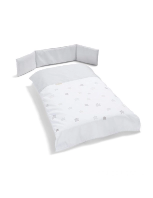 Minicuna Doco Sleeping Wood de Cotinfant Star Gris