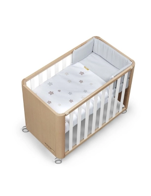 Minicuna Doco Sleeping Wood de Cotinfant Star Gris