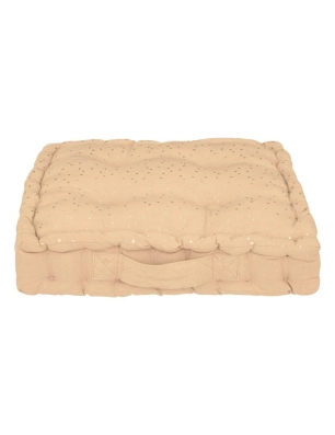 Cojín de Suelo Berlingot de Atmosphera Beige