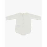 Pelele Punto Unisex Marfil De Martin Aranda