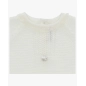 Pelele Punto Unisex Marfil De Martin Aranda