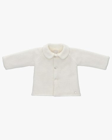 Abrigo Punto Unisex Marfil De Martin Aranda